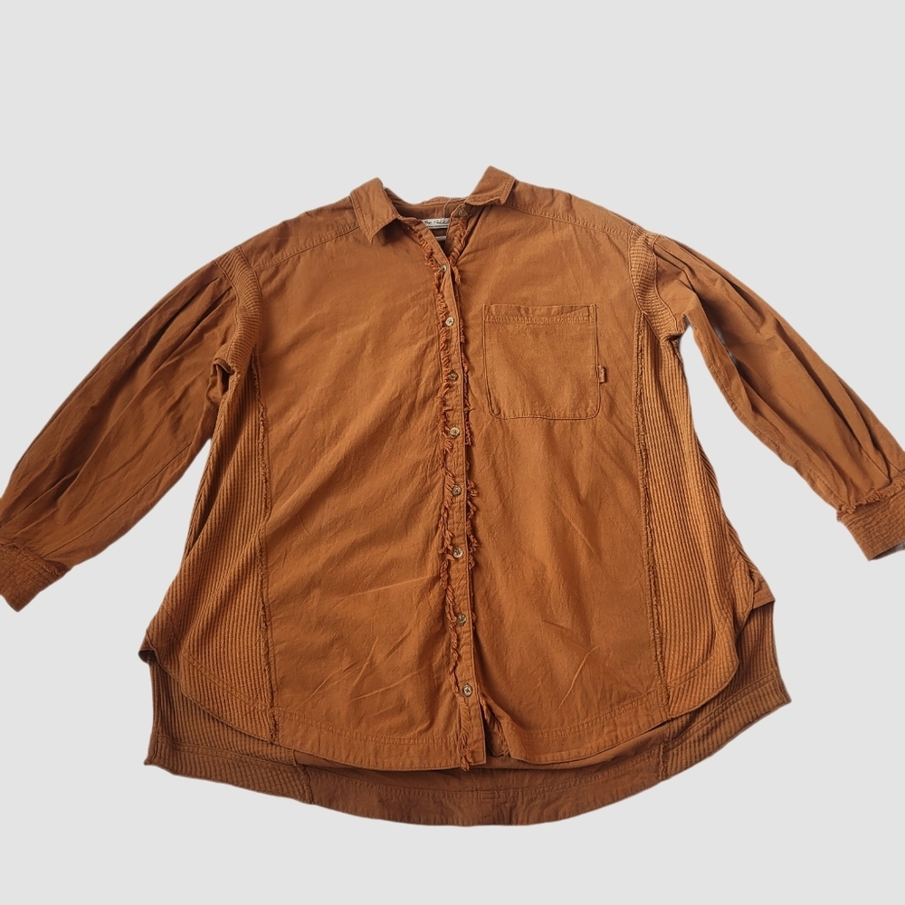 We The Free Oversized Button Up Size Large